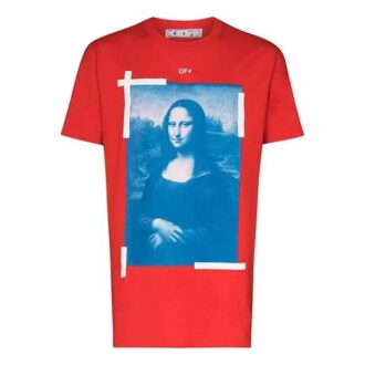 SS21 Version à manches courtes avec imprimé Rouge