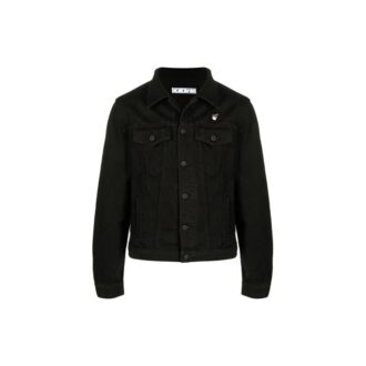 SS21 Veste en Denim Mona Lisa, noire