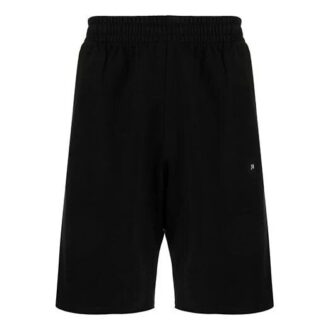 SS22 Short de sport à imprimé Wave Diag, version standard, noir