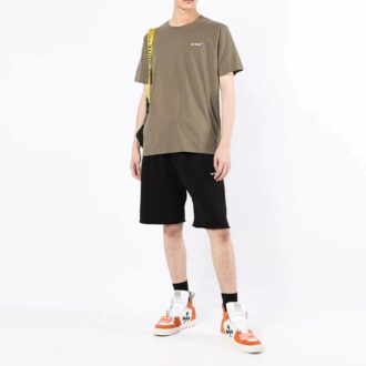 SS22 Short de sport à imprimé Wave Diag, version standard, noir