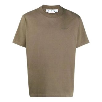 SS22 T-shirt à col rond avec logo imprimé, Shorts, version standard, vert