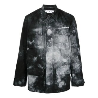 Surchemise Arrow Tie Dye « Noir »