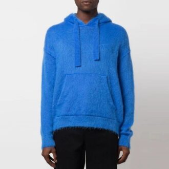 Sweat à capuche Arrows en mohair