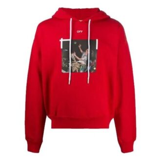 Sweat à capuche Arrows Pascal Skeleton avec logo Pascal pour homme, rouge