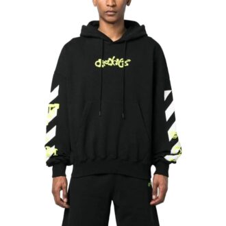 Sweat à capuche avec logo Diag Arrows
