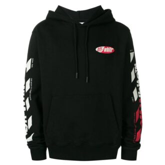 Sweat à capuche avec logo Diagonal / Multicolore