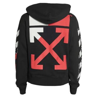 Sweat à capuche avec logo Diagonal / Multicolore