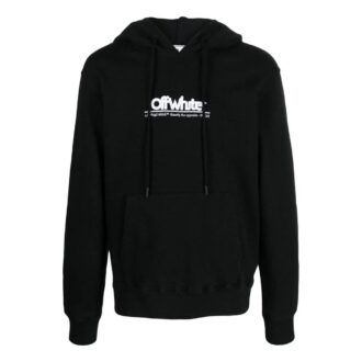 Sweat à capuche avec logo imposant « Noir »