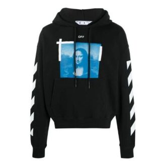 Sweat à capuche Blue Monalisa « Black »