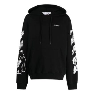 Sweat à capuche à cordon avec motif Arrows « Bricks »