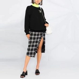 Sweat à capuche de sport à motif Arrows imprimé blanc cassé, noir