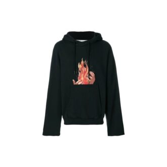 Sweat à capuche Diag Fire Back Zip