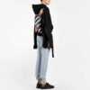 Off-White Hommes Imprimé flammes Noir