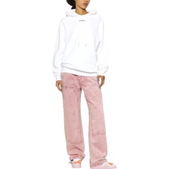 Sweat à capuche en coton Off-White Arrows « White »