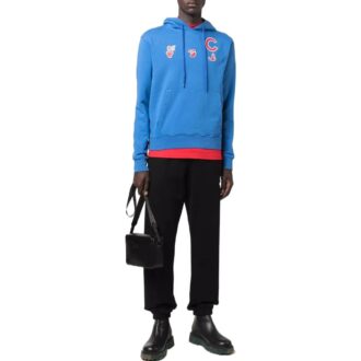 Sweat à capuche en jersey de coton MLB Chicago Cubs « Bleu »