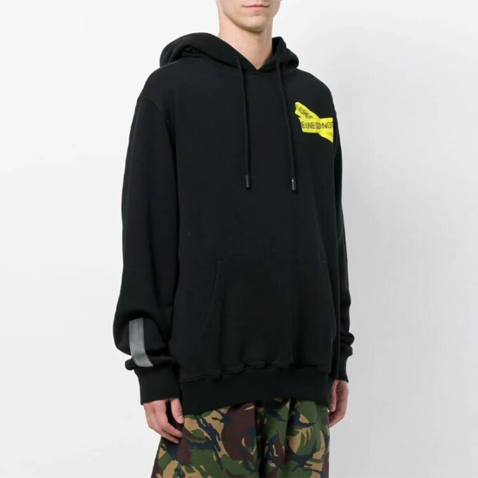 Sweat-shirt Fire Tape « Noir »