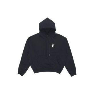 Sweat à capuche FW20 Painting Arrow pour homme, noir