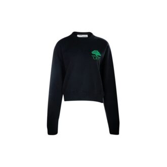 Sweat à capuche noir stylé Off-White en coton avec imprimé flèche Arrows