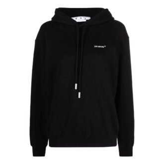 Sweat à capuche Off-White Diag Regular « Black White »