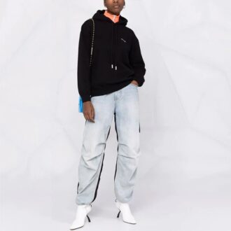 Sweat à capuche Off-White Diag Regular « Black White »