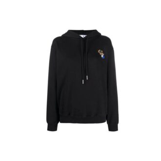 Sweat à capuche Off-White Leaves Arrow Noir