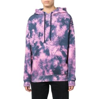 Sweat à capuche Off-White Tie Dye à motif Arrows « Rose Bleu »