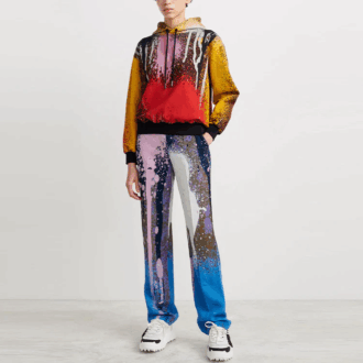 Sweat à capuche Off-White x Katsu Crossover FW21 Rouge