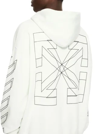 Sweat à capuche Outline Double Arrow Skate