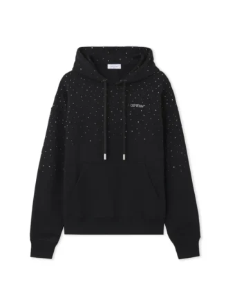 Sweat à capuche OW X Swarovski
