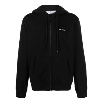 Sweat à capuche zippé Wave Diag-Stripe