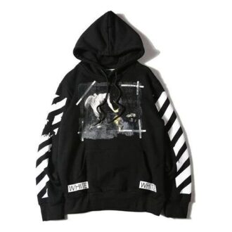 Sweat-shirt à capuche Caravaggio Noir