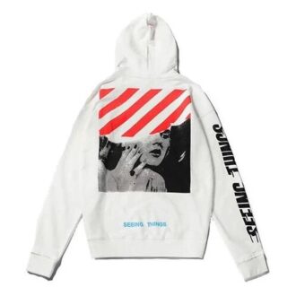 Sweat-shirt à capuche Photocopy « Blanc »