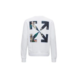 Sweat-shirt à col rond imprimé Caravaggio FW20