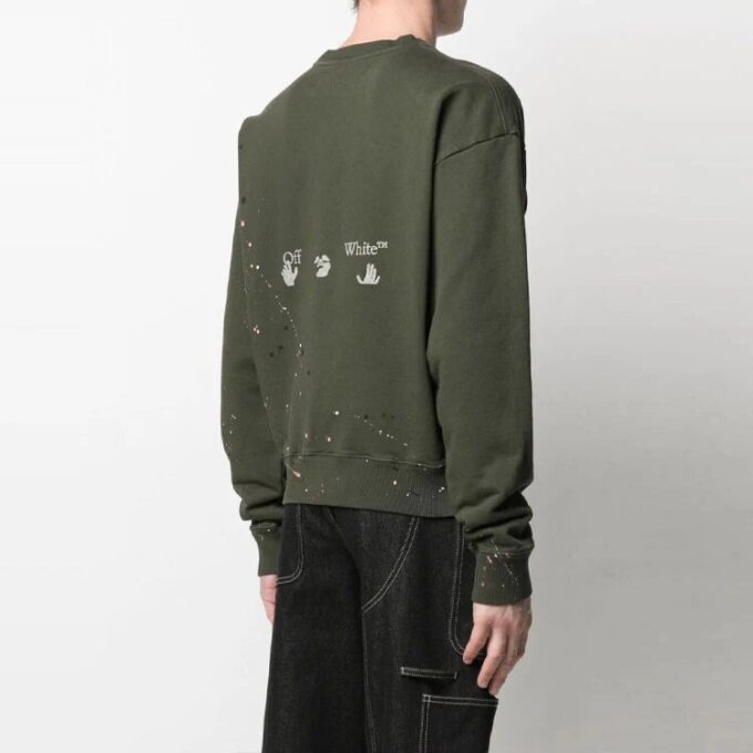 Sweat-shirt de sport oversize pour homme SS21, vert