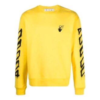 Sweat-shirt de sport pour homme SS21 Jaune