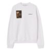 Sweat-shirt en coton imprimé Caravaggio FW22