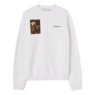 Sweat-shirt en coton imprimé Caravaggio FW22