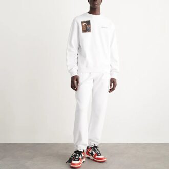 Sweat-shirt en coton imprimé Caravaggio FW22