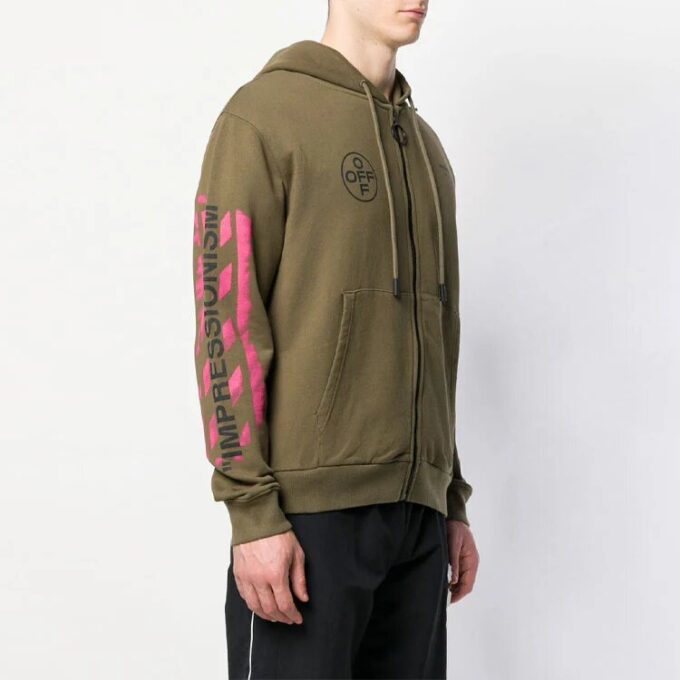 Sweat-shirt en coton à manches longues avec logo SS19
