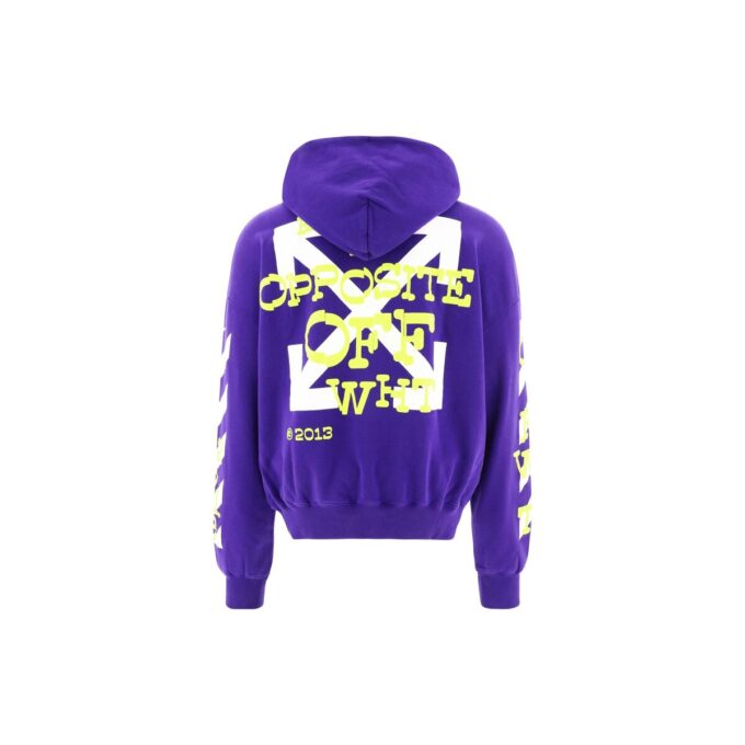 Sweat-shirt en coton Opposite Arrow