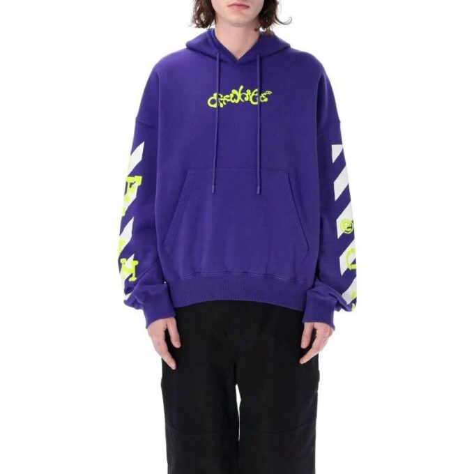 Sweat-shirt en coton Opposite Arrow