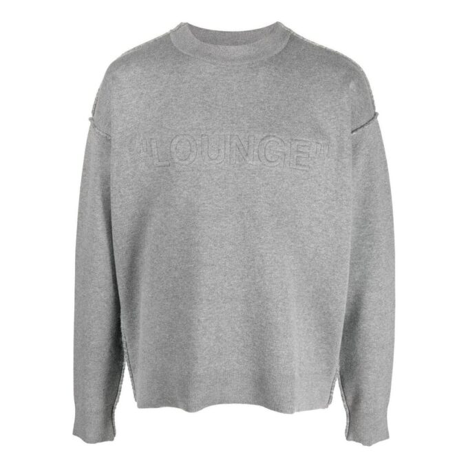 Sweat-shirt en maille décontracté