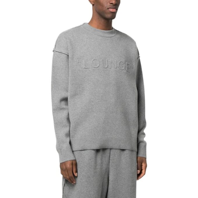 Sweat-shirt en maille décontracté