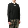 Sweat-shirt FW20 « Black White » avec flèche et visage masqué