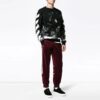 Sweat-shirt Galaxy Brushed Print « Black »