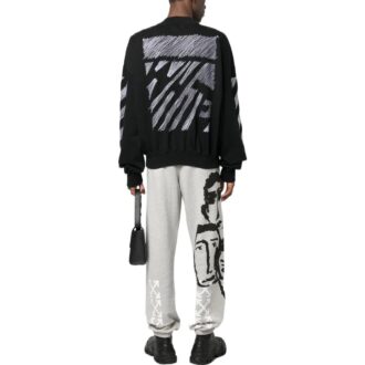 Sweat-shirt à imprimé Scribble Diag