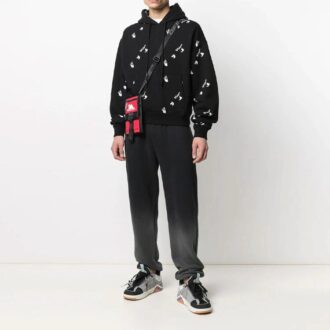 Sweat-shirt à logo pour homme SS21 Noir