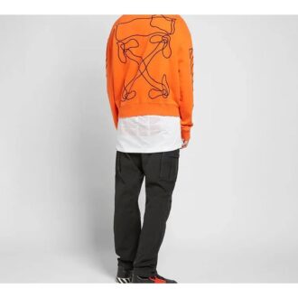 Sweat-shirt oversize Aabstract Arrows