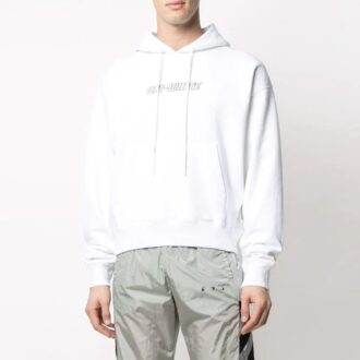 Sweat-shirt pour homme SS21 avec logo Pascal Painting, blanc