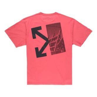 T-shirt ample à manches courtes Splitted Arrows rouge
